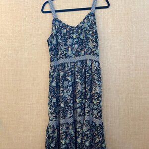 Black Tape sleeveless boho maxi dress